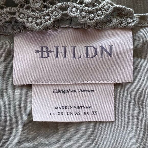 BHLDN x Anthropologie Sage Annet Chemise Size Extra Small - Picture 10 of 13